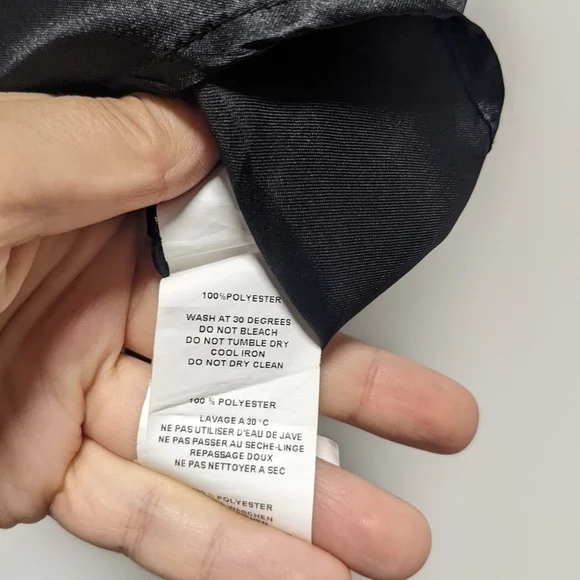 Boohoo Black Silky Tank - Picture 2 of 3